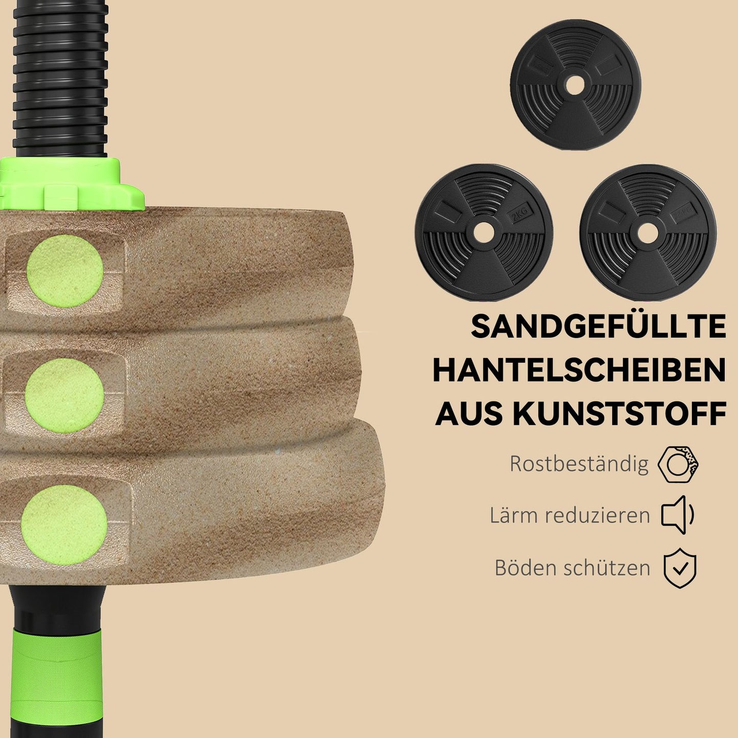 Adjustable Dumbbell Set 25KG – Home Strength Training