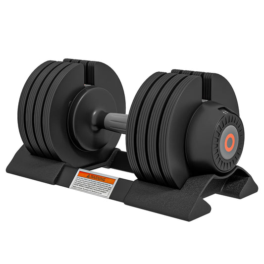 Adjustable Dumbbell Set, 6–20 kg with Non-Slip Grip