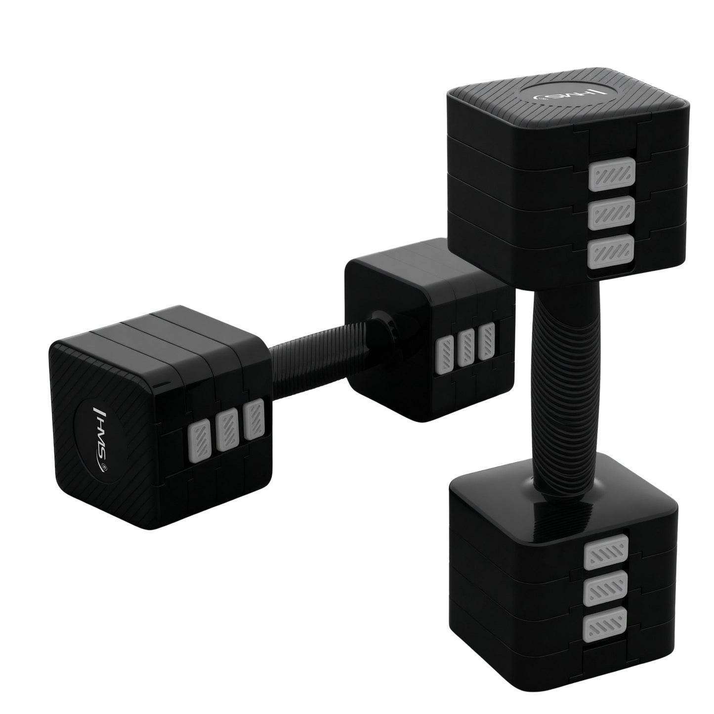 Adjustable Dumbbells 2 x 5 kg – Quick Weight Change, Non-Slip