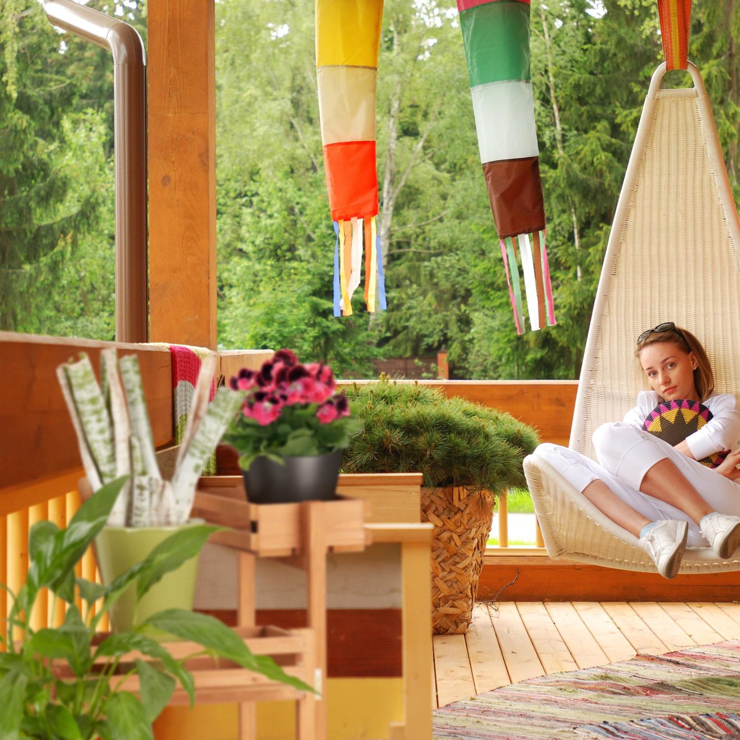 Adjustable Flower Ladder Rack