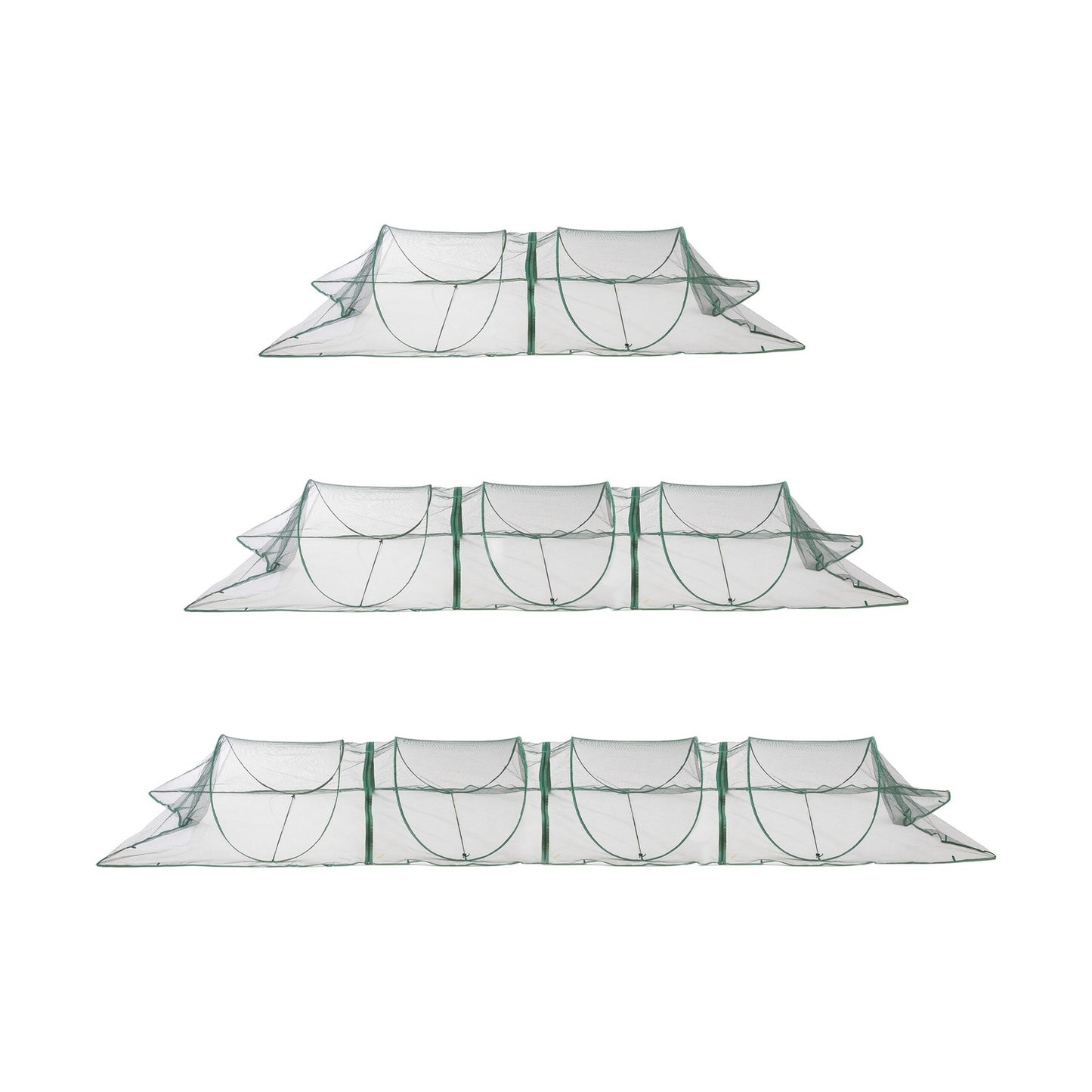 Adjustable Garden Grow Tunnel 4.5 m with Pop-Up Function