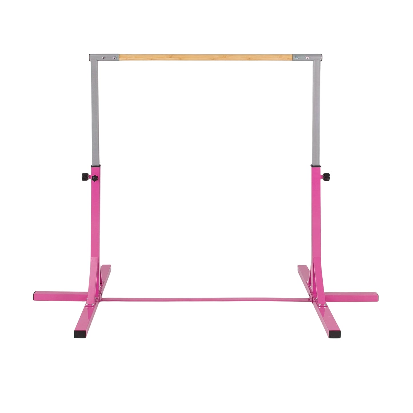 Adjustable Gymnastics Bar for Kids, 85-145 cm, Pink