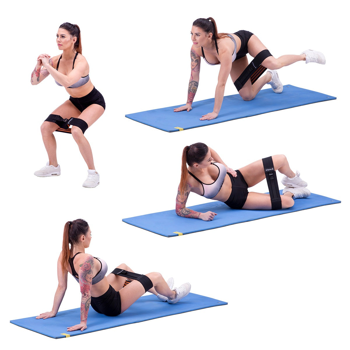 Adjustable Hip Band, Resistance Training, HBR10