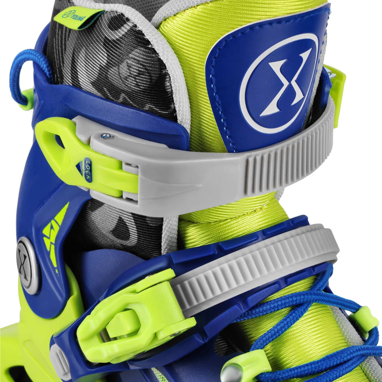 Adjustable Inline Skates, Kids Size 35-38, ABEC-7