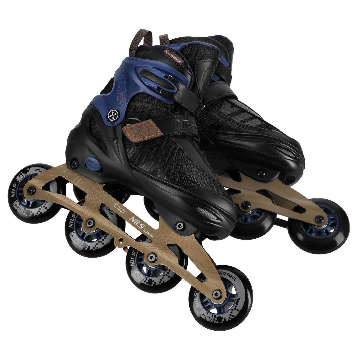 Adjustable Inline Skates Size 42-45, ABEC 7, Aluminum