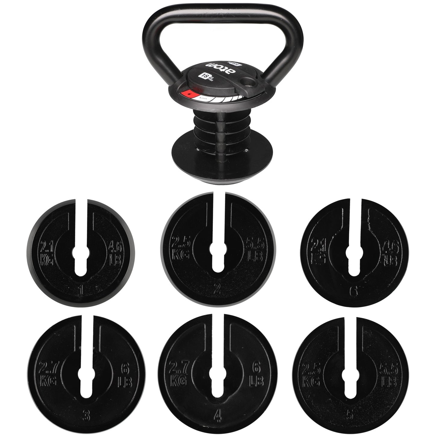 Adjustable Kettlebell 3.5-18 kg