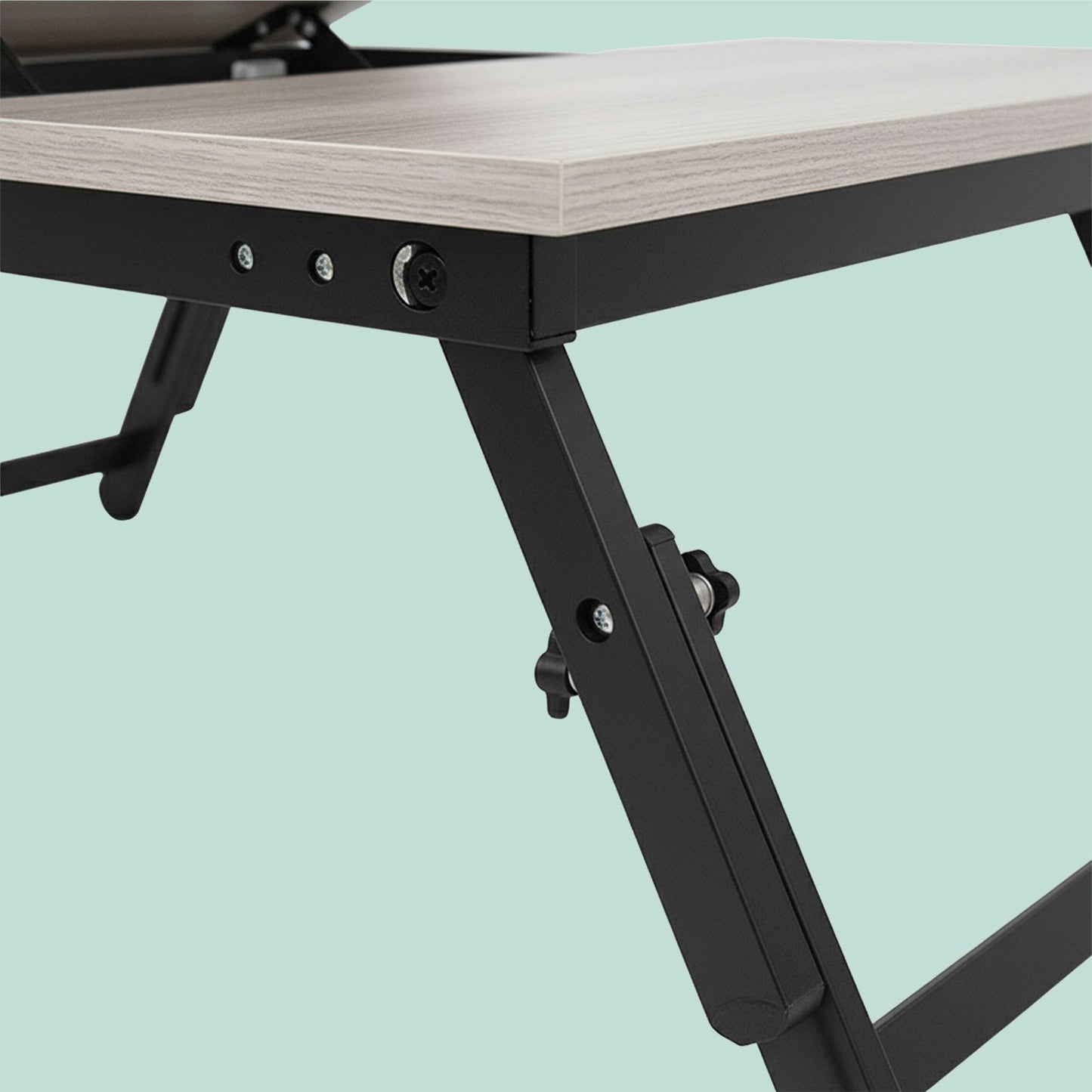 Adjustable Laptop Table with Drawer – Tilting Top