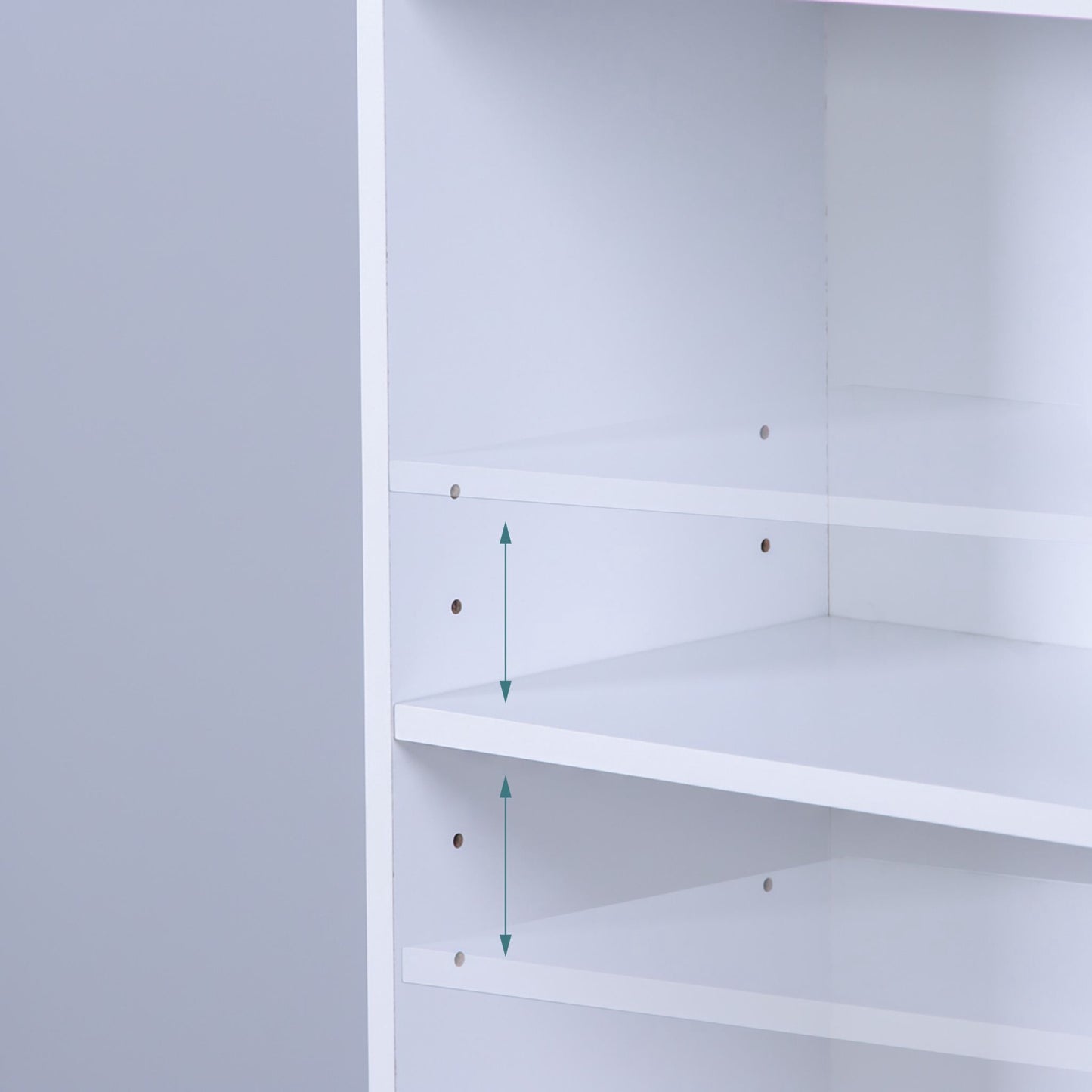 Adjustable Shelf Bookcase – Freestanding Storage Unit