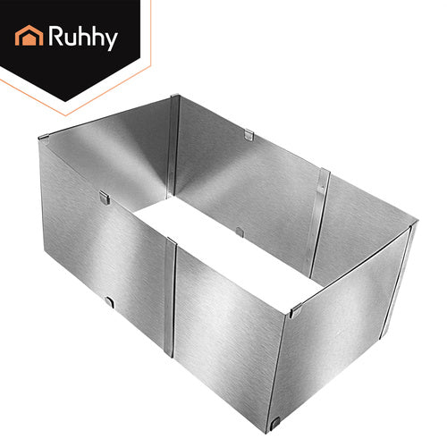 Adjustable Stainless Steel Cake Pan 20-38 x 24-45 cm