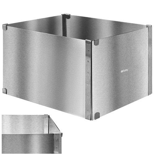Adjustable Stainless Steel Cake Pan 20-38 x 24-45 cm
