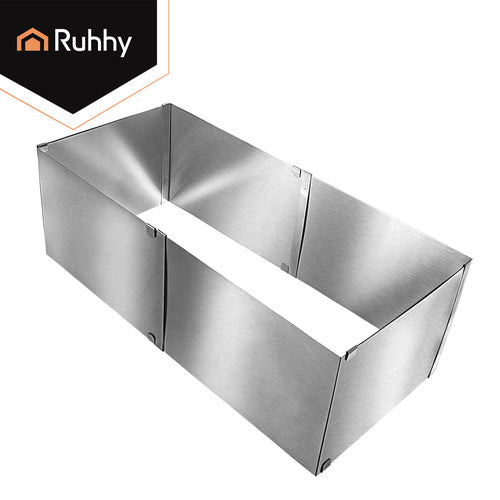 Adjustable Stainless Steel Cake Pan 20-38 x 24-45 cm