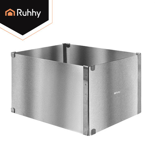 Adjustable Stainless Steel Cake Pan 20-38 x 24-45 cm