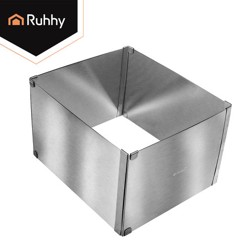 Adjustable Stainless Steel Cake Pan 20-38 x 24-45 cm