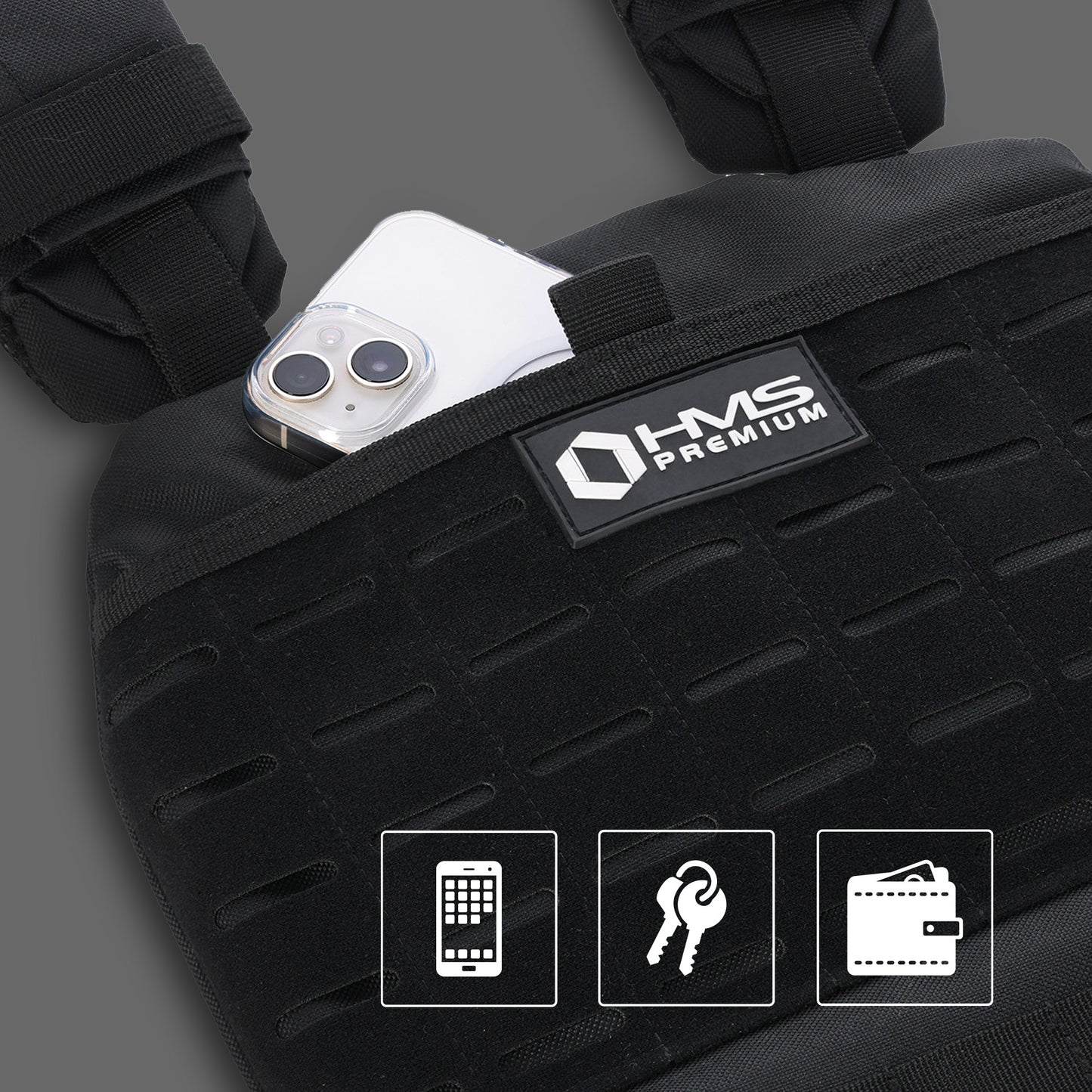 Adjustable Tactical Weight Vest, 13.5kg