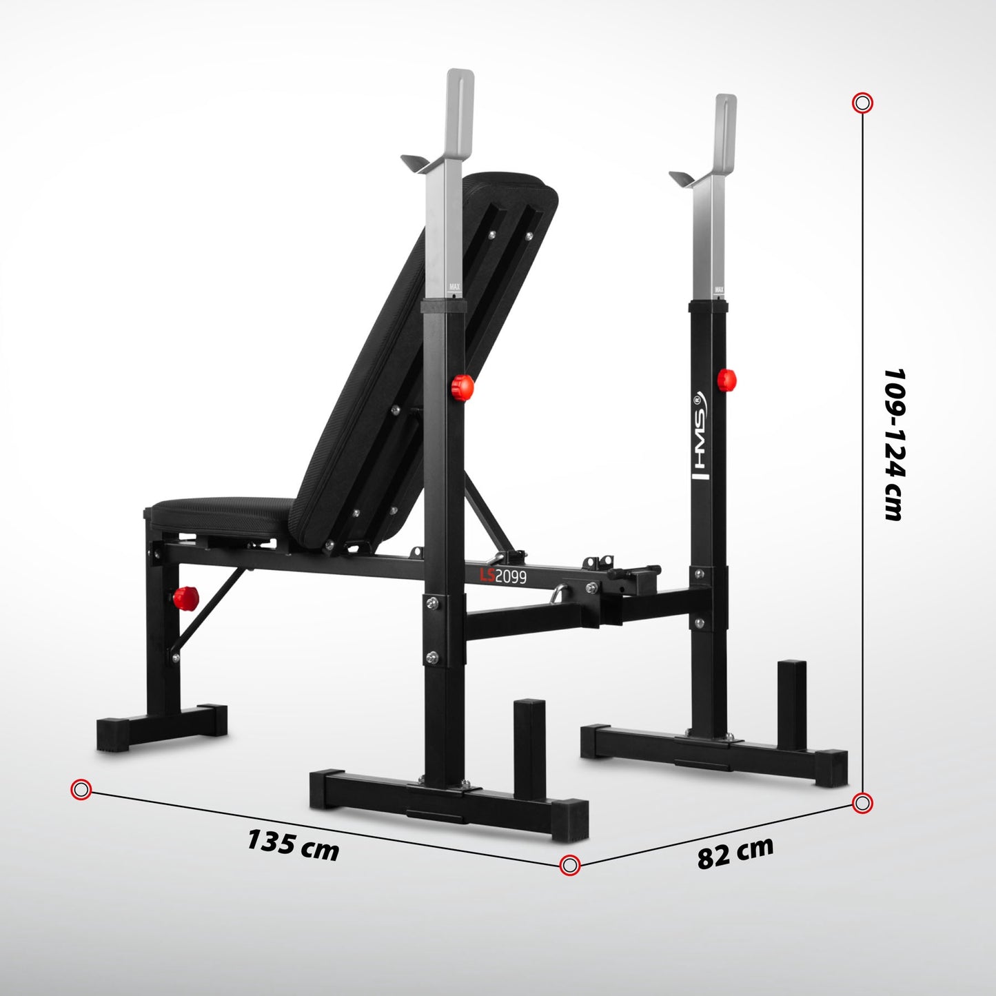 Adjustable Weight Bench, Preacher Curl, Leg Developer