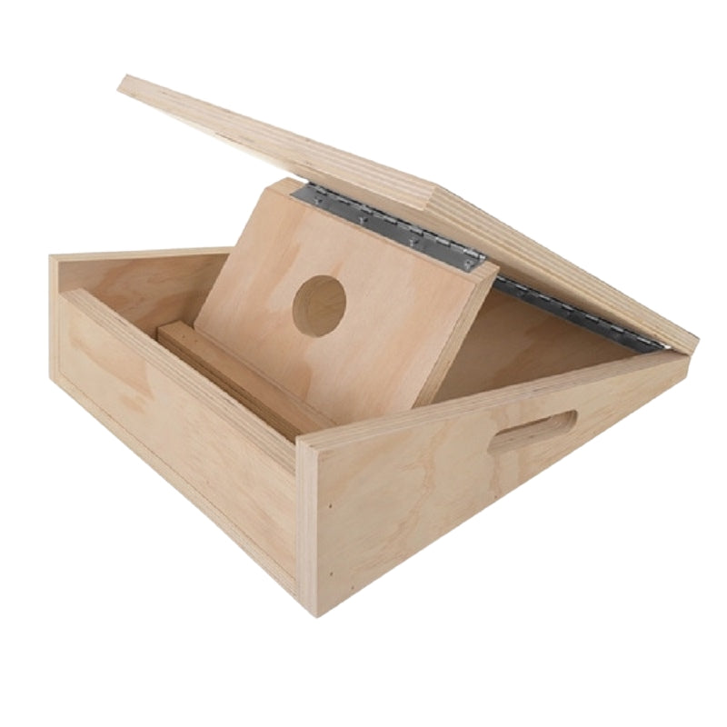 Adjustable Wooden Calf Stretching Slant Board, Non-Slip