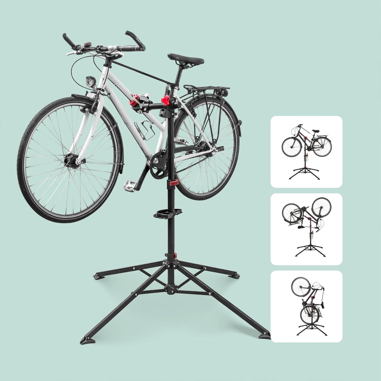 Adjustable bike rack