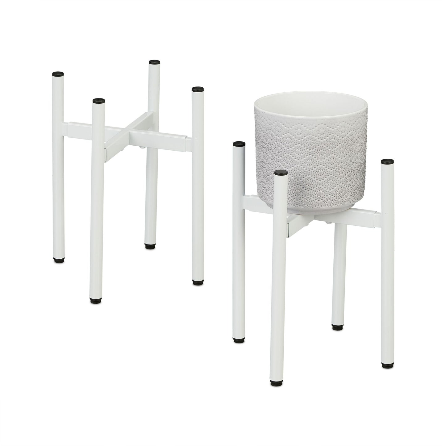 Adjustable plant stand Set of 2