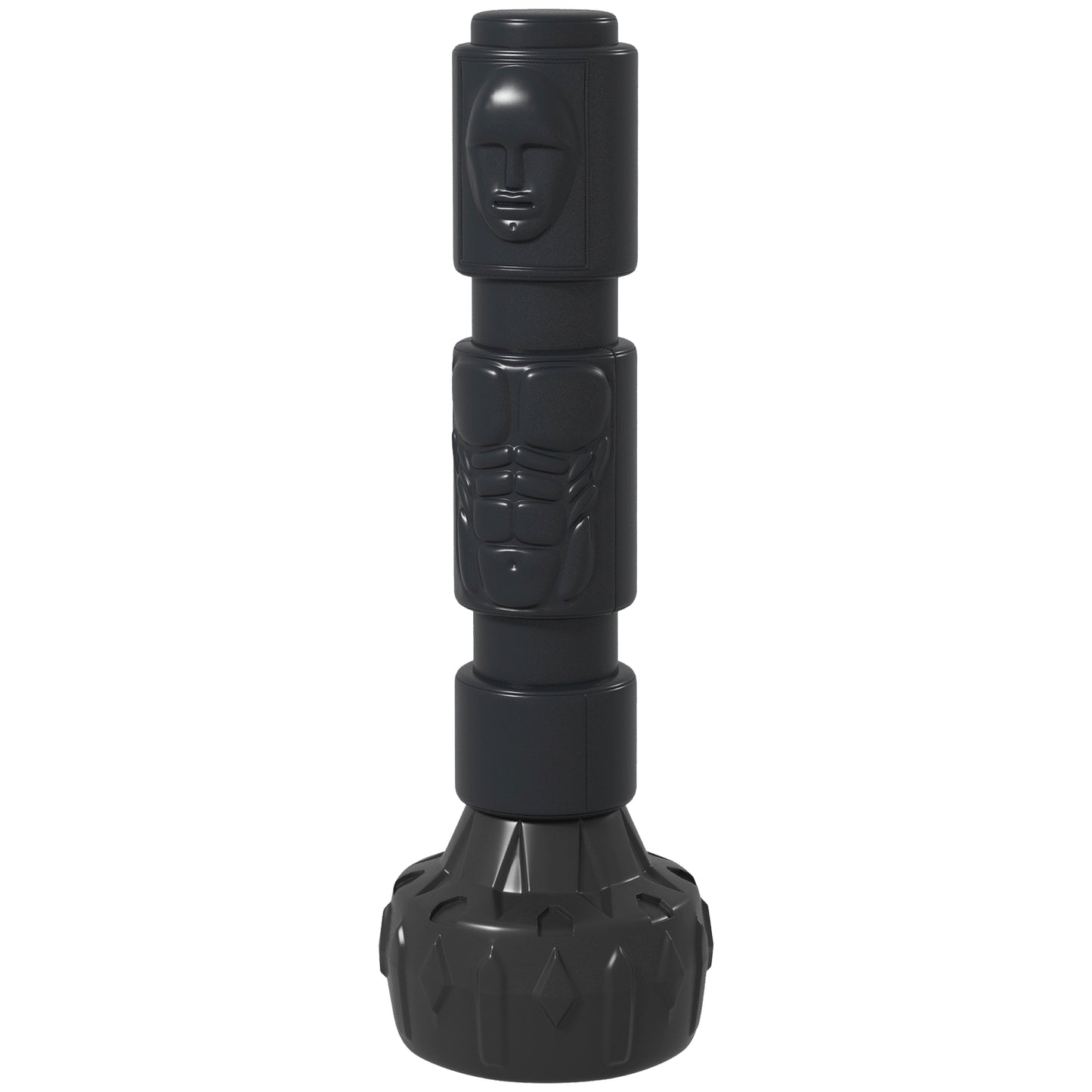 Adjustable stand alone punching bag with suction base