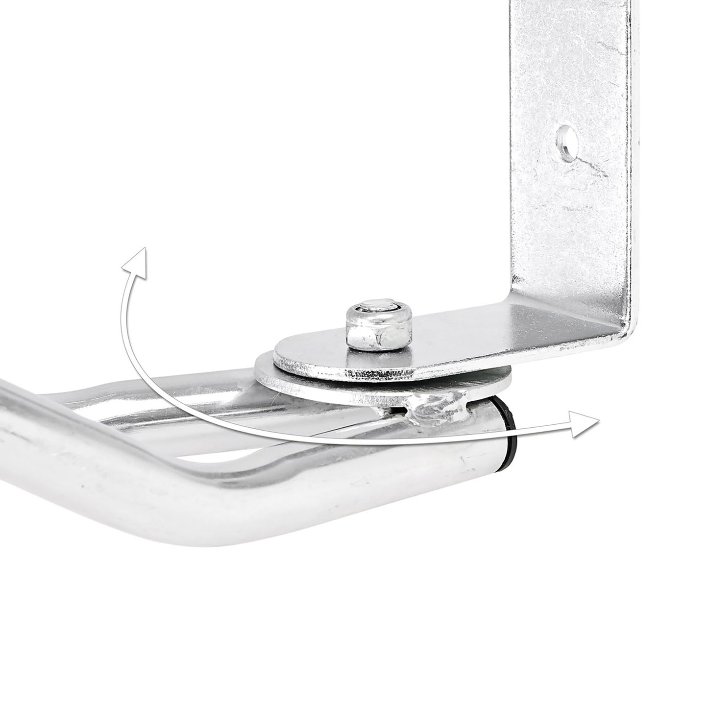 Adjustable wall bike stand