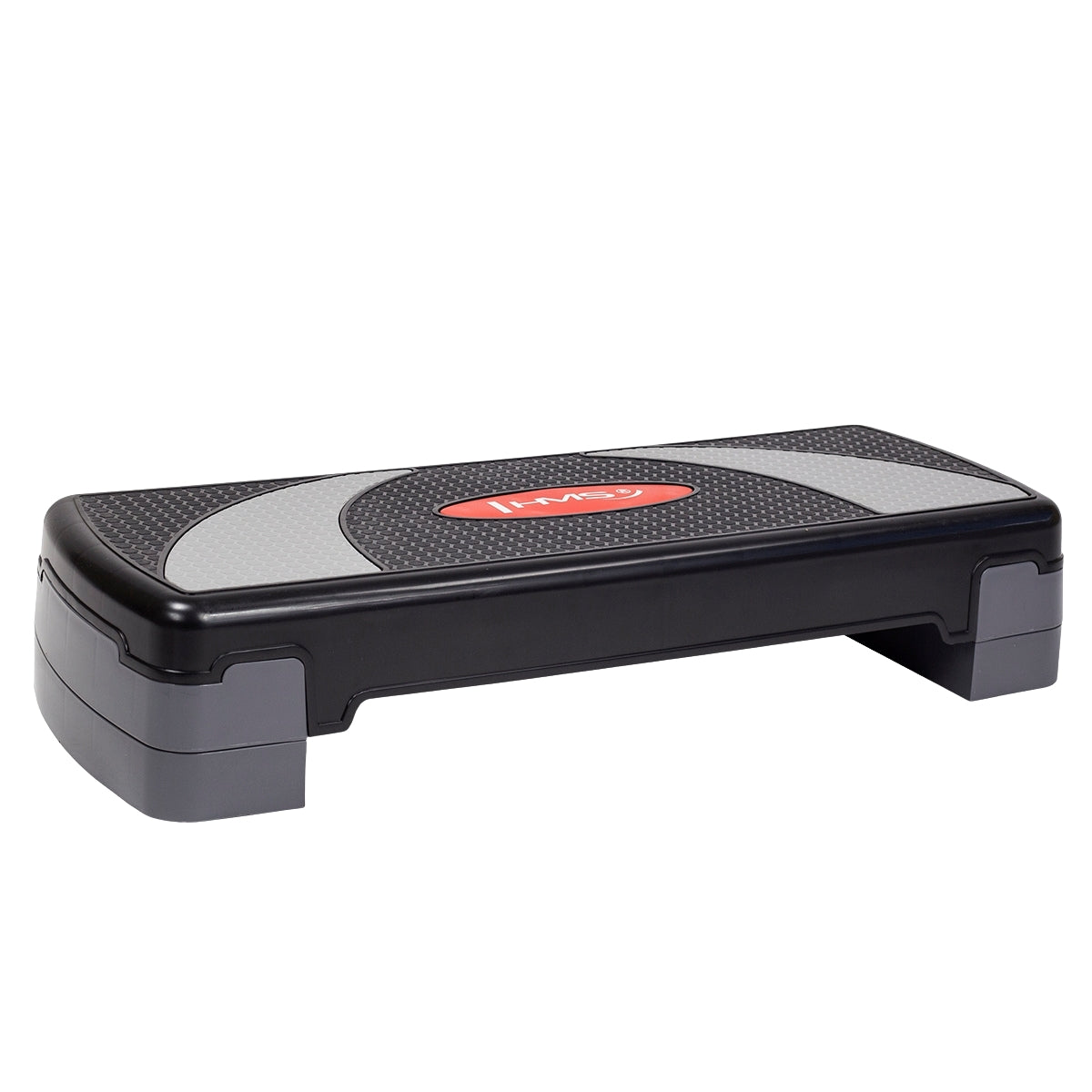Aerobic Step Platform, Black, Adjustable Height
