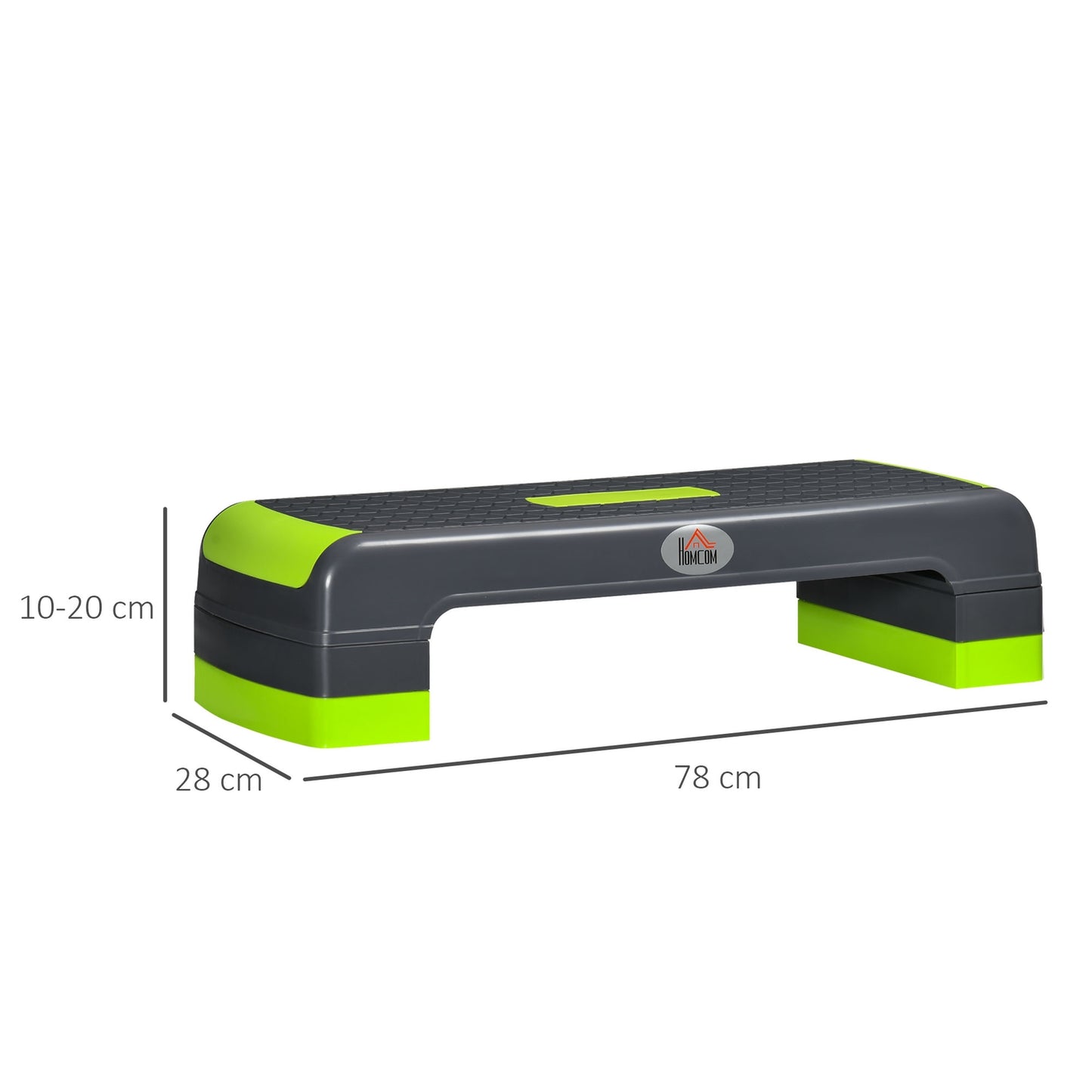 Height-adjustable Aerobic Stepper for effective training