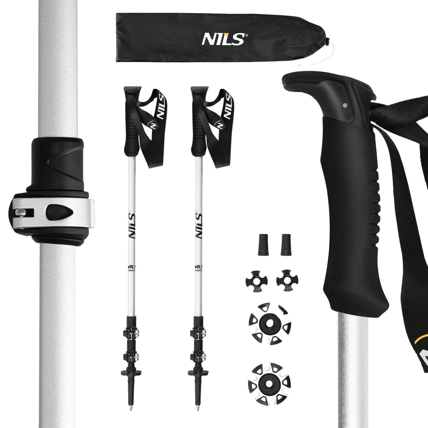 Aerodynamic Trekking Poles – Lightweight, Durable