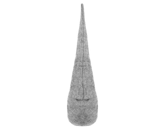 A gray standing elf