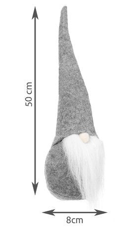 A gray standing elf