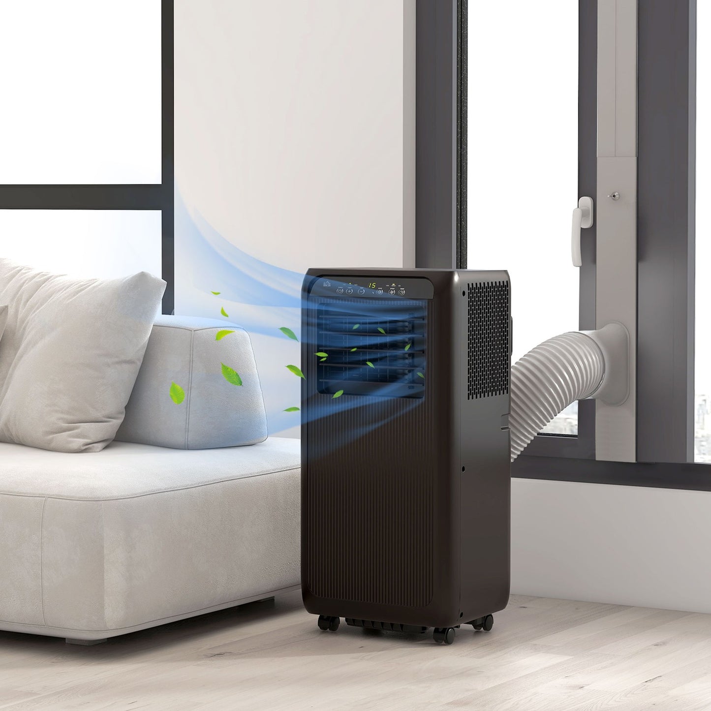 Portable Air Conditioner 9000 BTU - Dehumidifier and Fan