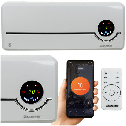 Air Curtain Heater, 2000W, WiFi, Remote Control