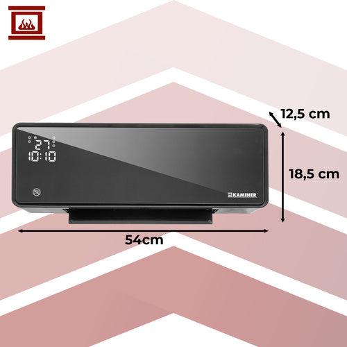 Air Curtain Heater, 2000W, WiFi, Remote Control