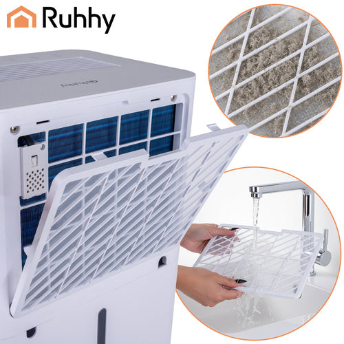Air Dehumidifier 20L/Day, WiFi, 4.3L Tank, Timer