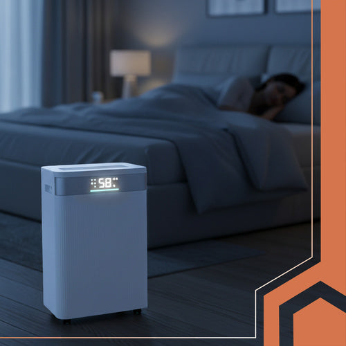 Air Dehumidifier 20L/Day, WiFi, 4.3L Tank, Timer