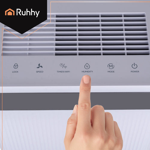 Air Dehumidifier 20L/Day, WiFi, 4.3L Tank, Timer