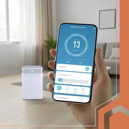 Air Dehumidifier 20L/Day, WiFi, 4.3L Tank, Timer