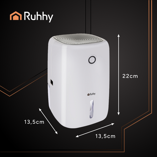 Air Dehumidifier, Compact & Quiet, 800ml Tank