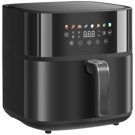 Air Fryer, 8L, 8 Programs, LED Screen, Black