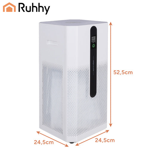 Air Purifier with HEPA H12, Ionization, WiFi Control