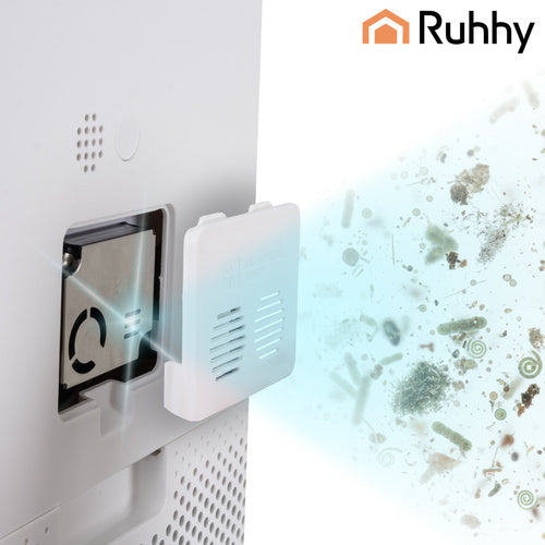 Air Purifier with HEPA H12, Ionization, WiFi Control