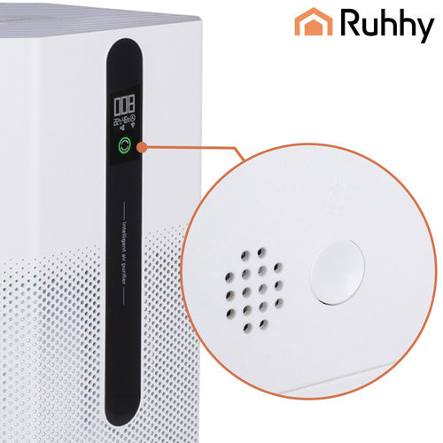 Air Purifier with HEPA H12, Ionization, WiFi Control