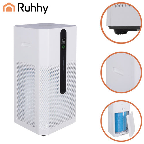 Air Purifier with HEPA H12, Ionization, WiFi Control