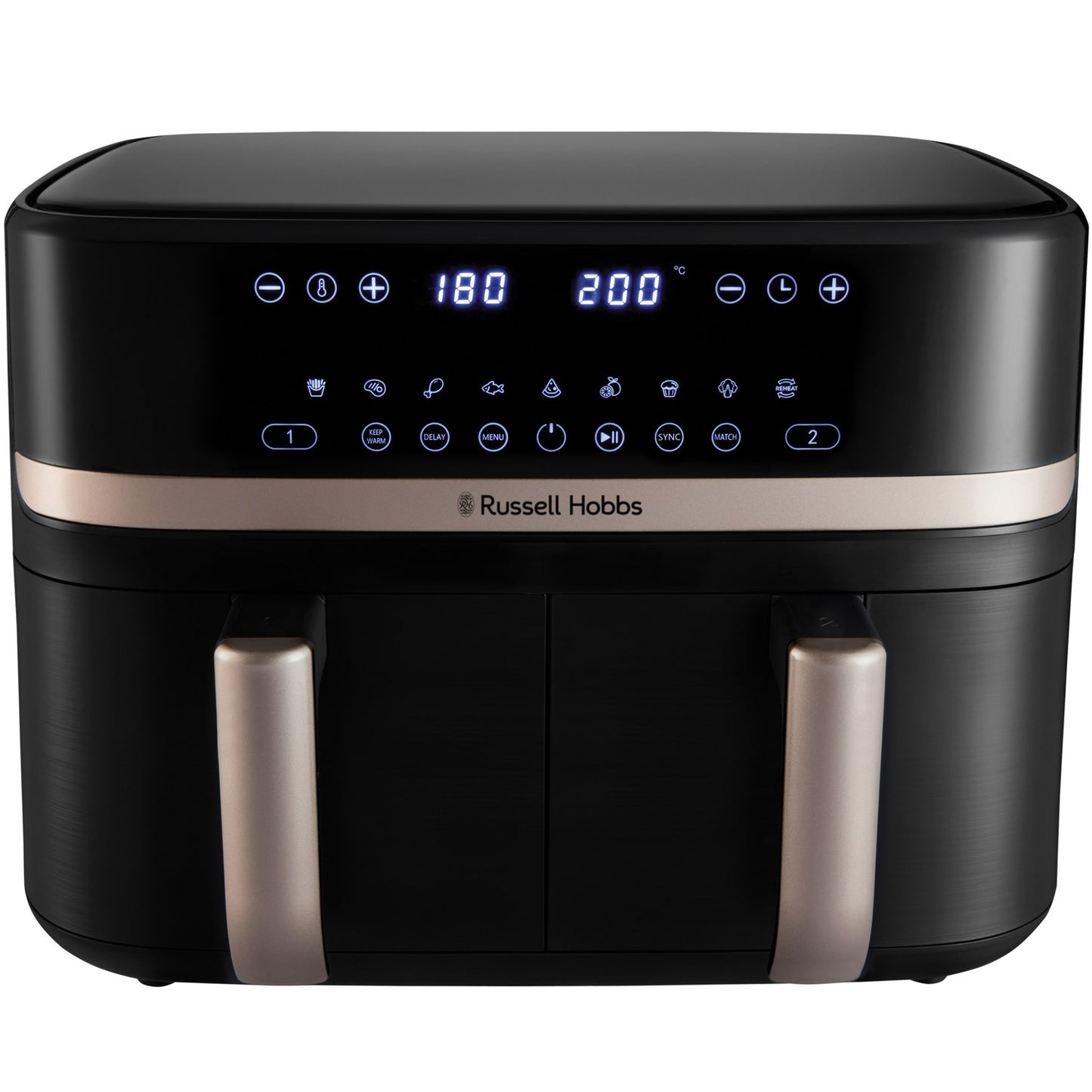 Air fryer 27680-56/RH Satisfry Dual Basket Air Fry