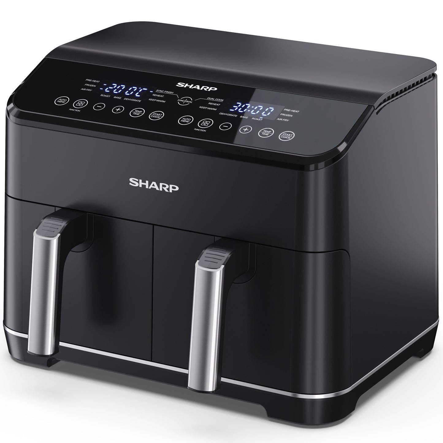 Airfryer Double 2X4L 2X1800W - AF-GD82AE-B