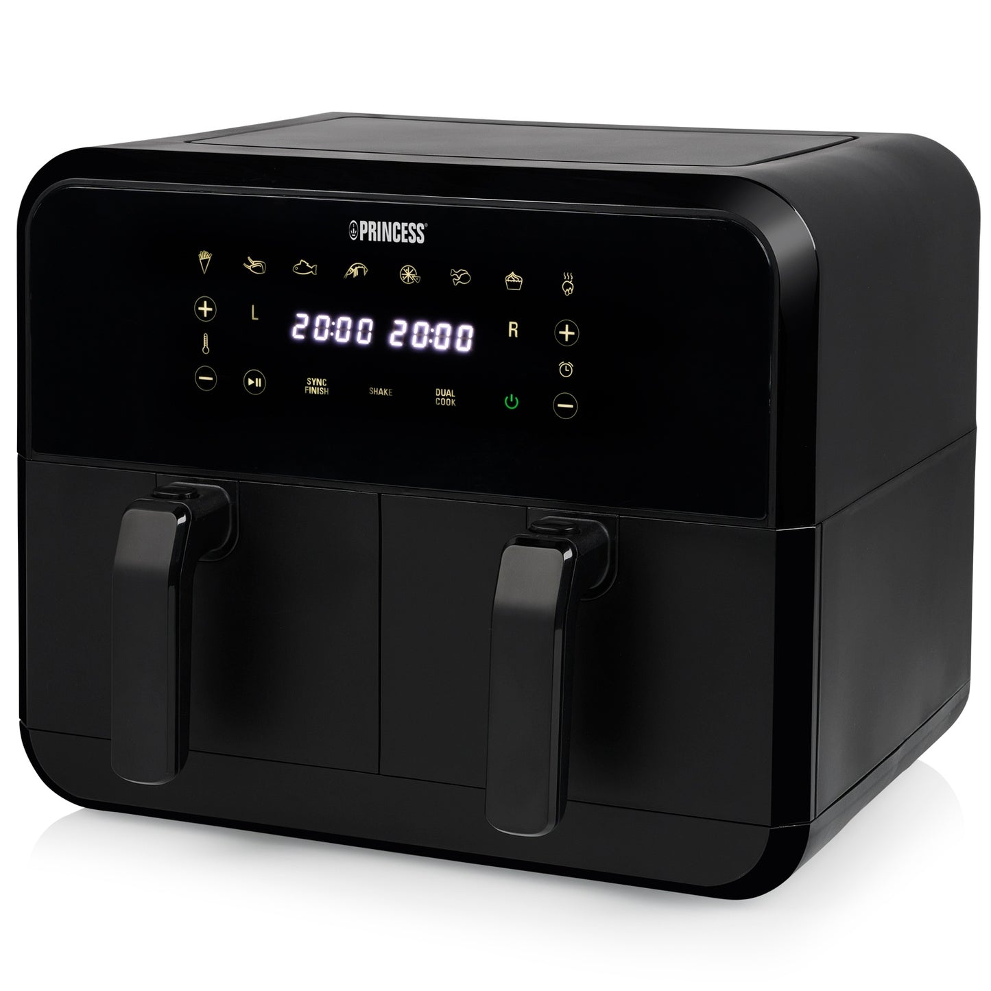 Air fryer with double baskets 2X4L 2400W - 182068