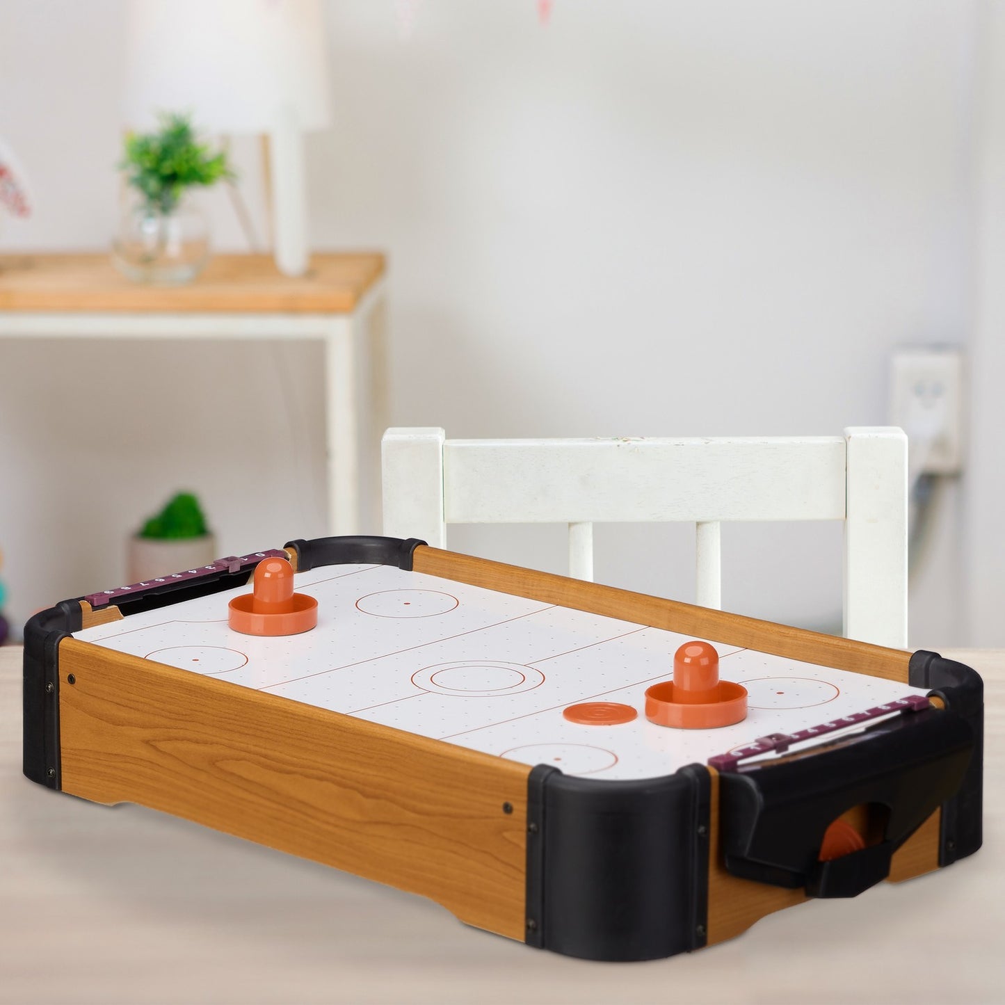 Air hockey table game