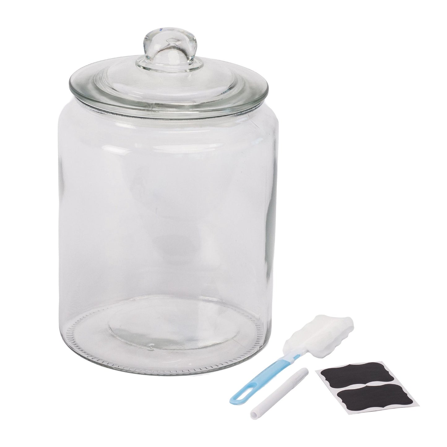 Airtight Glass Storage Jar with Silicone Seal