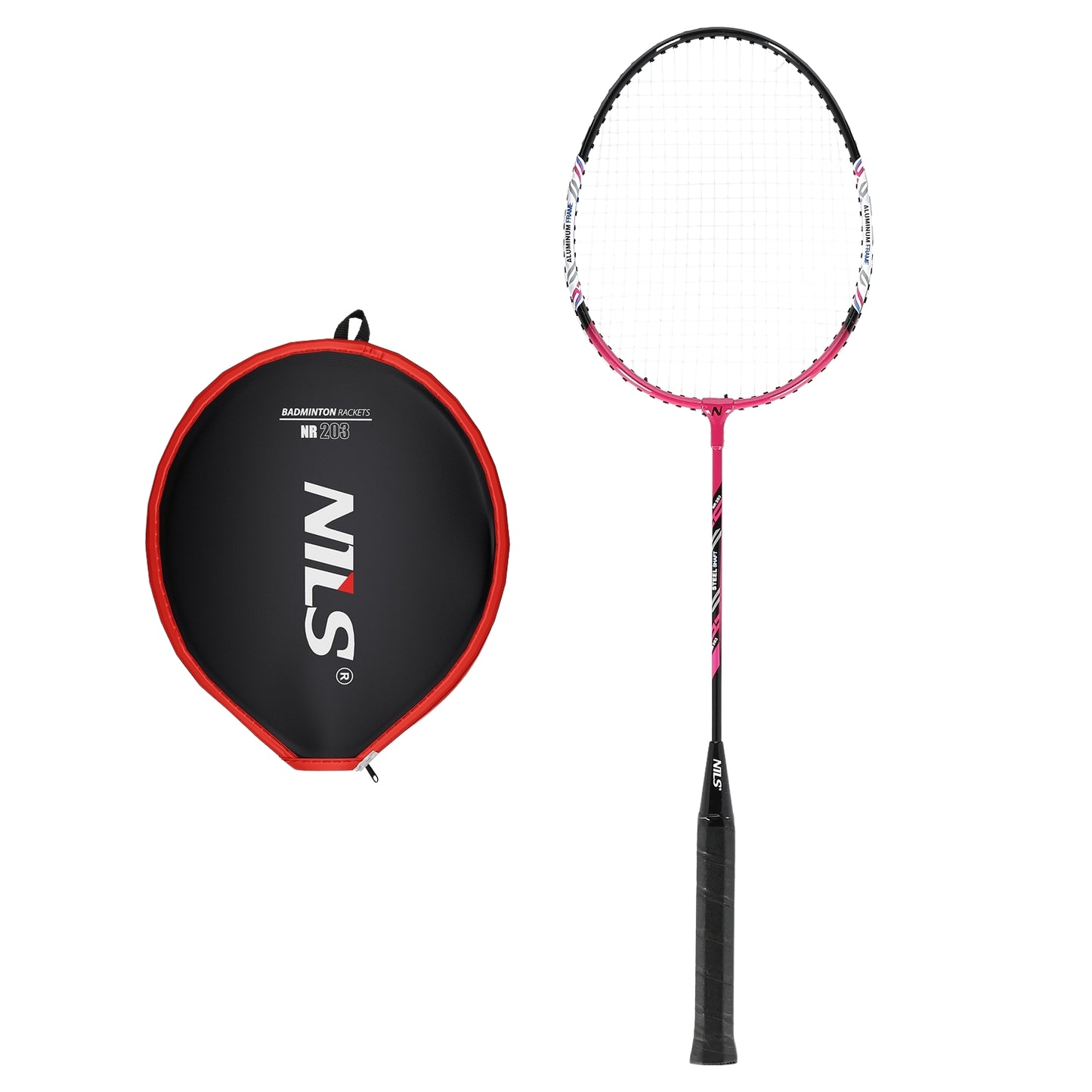 Aluminum Badminton Rocket with Cover