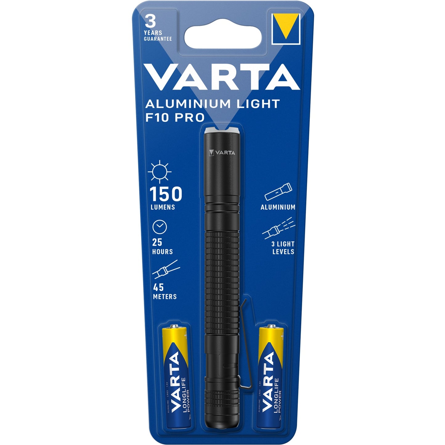 Aluminum Light F10 Pro Flashlight 150 lm