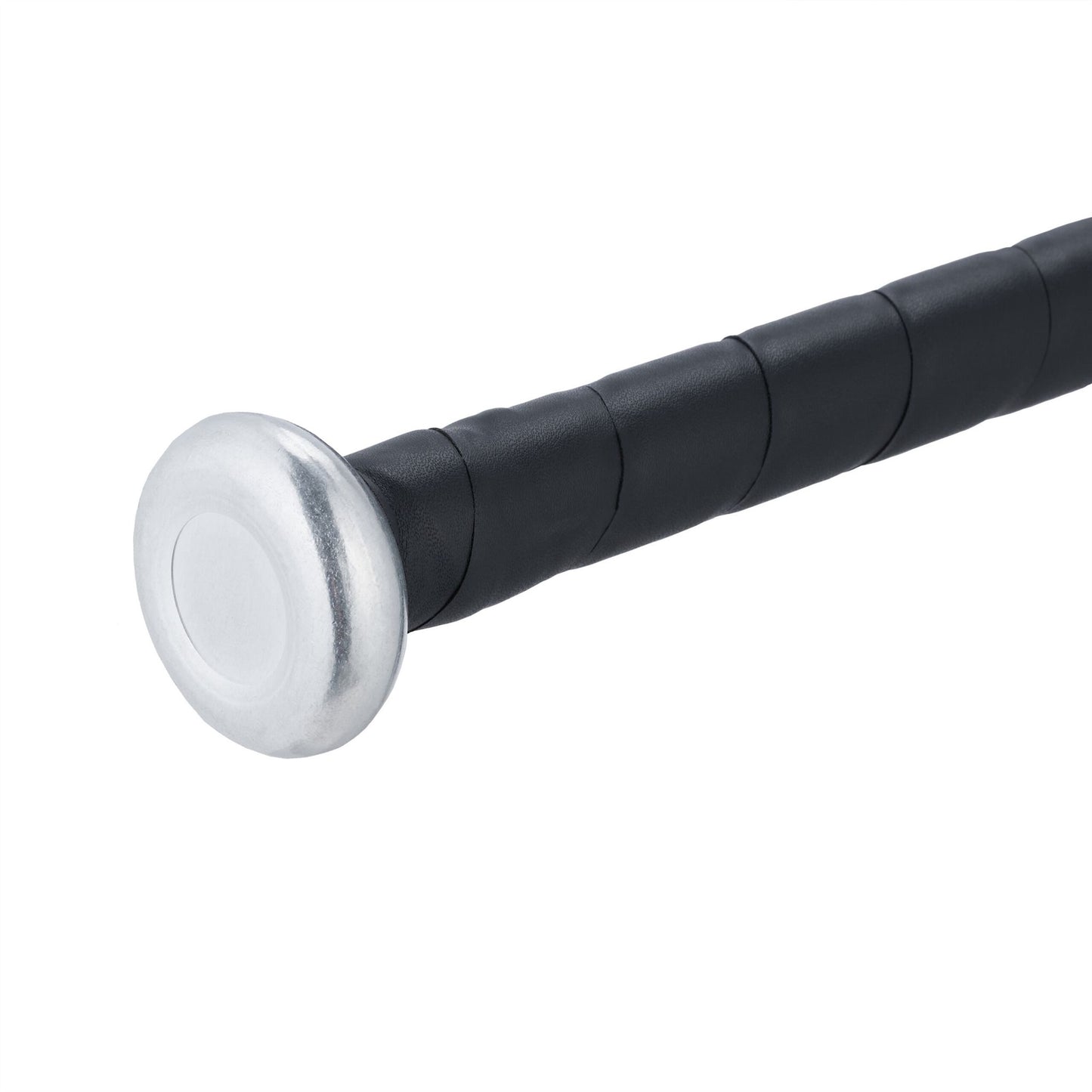 Aluminum baseball bat in silver